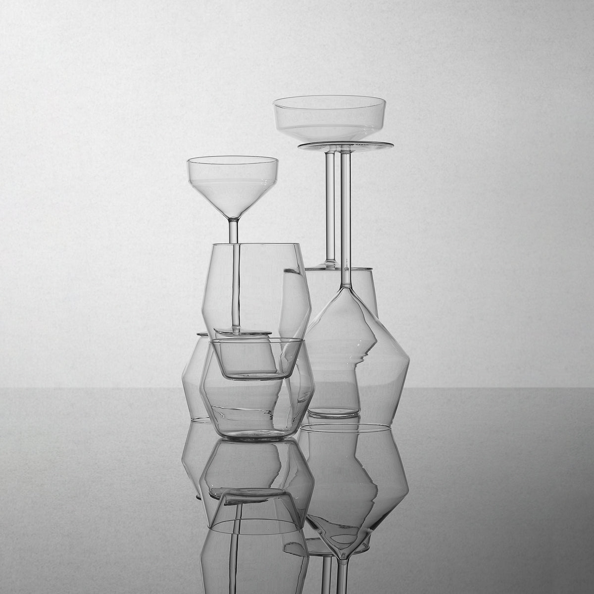 JUNIPER Short Tumbler / DOF Glass / Set of 2