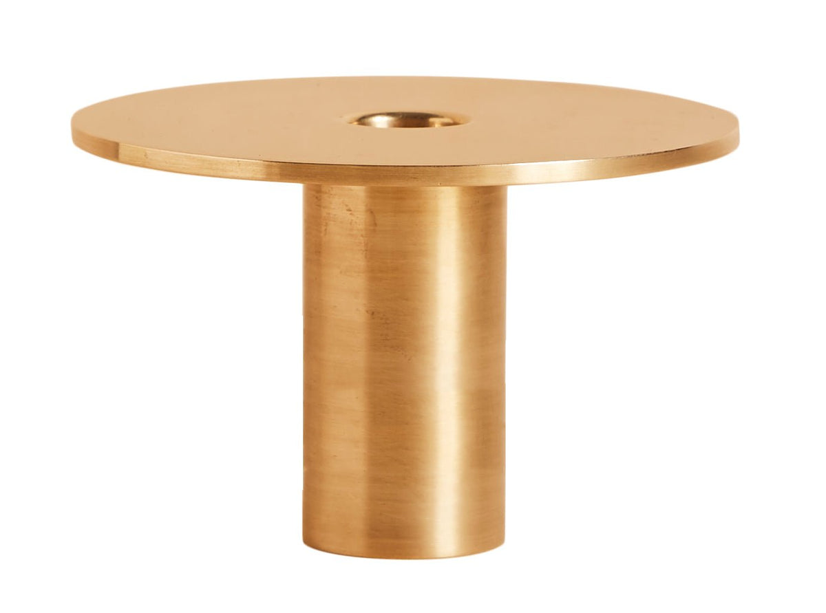 ECLIPSE brass candle holder