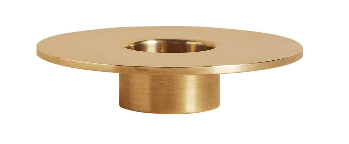 ECLIPSE brass candle holder