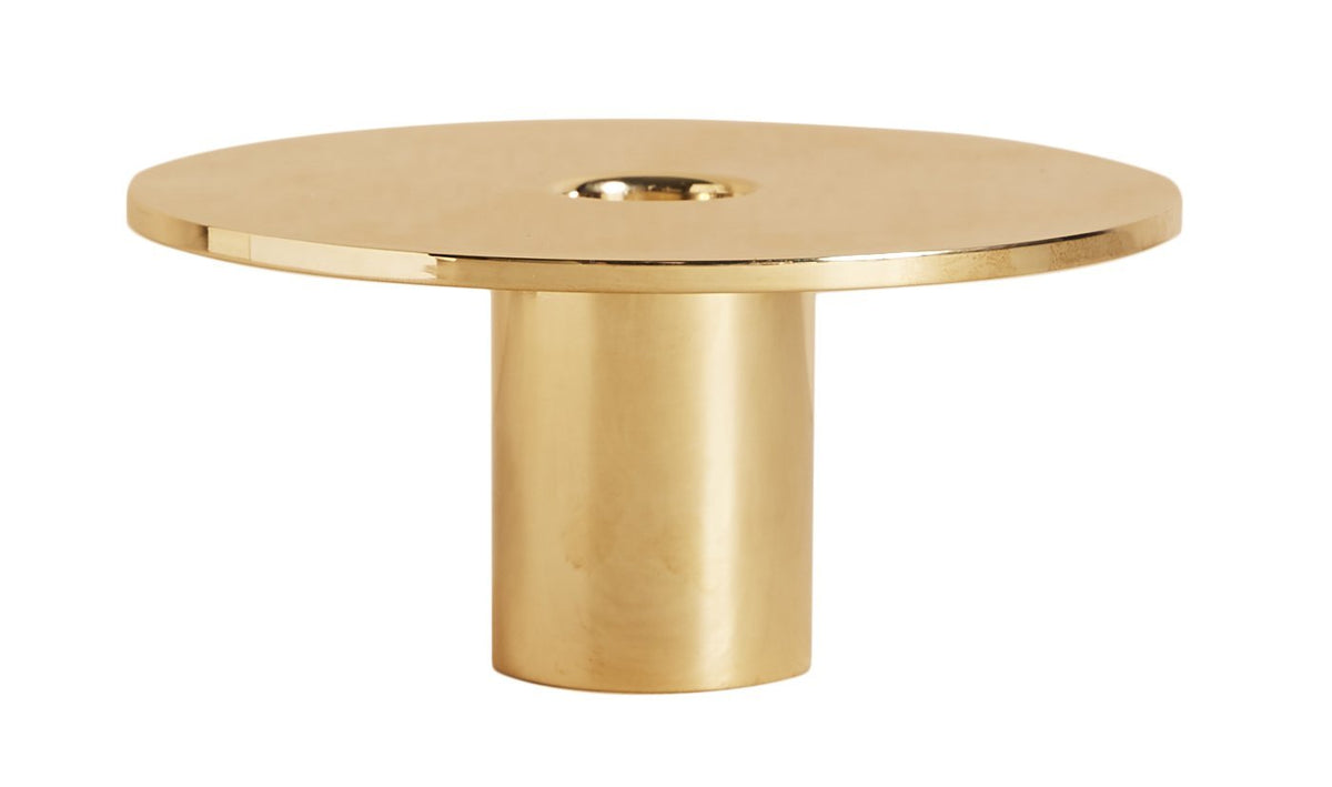 ECLIPSE brass candle holder