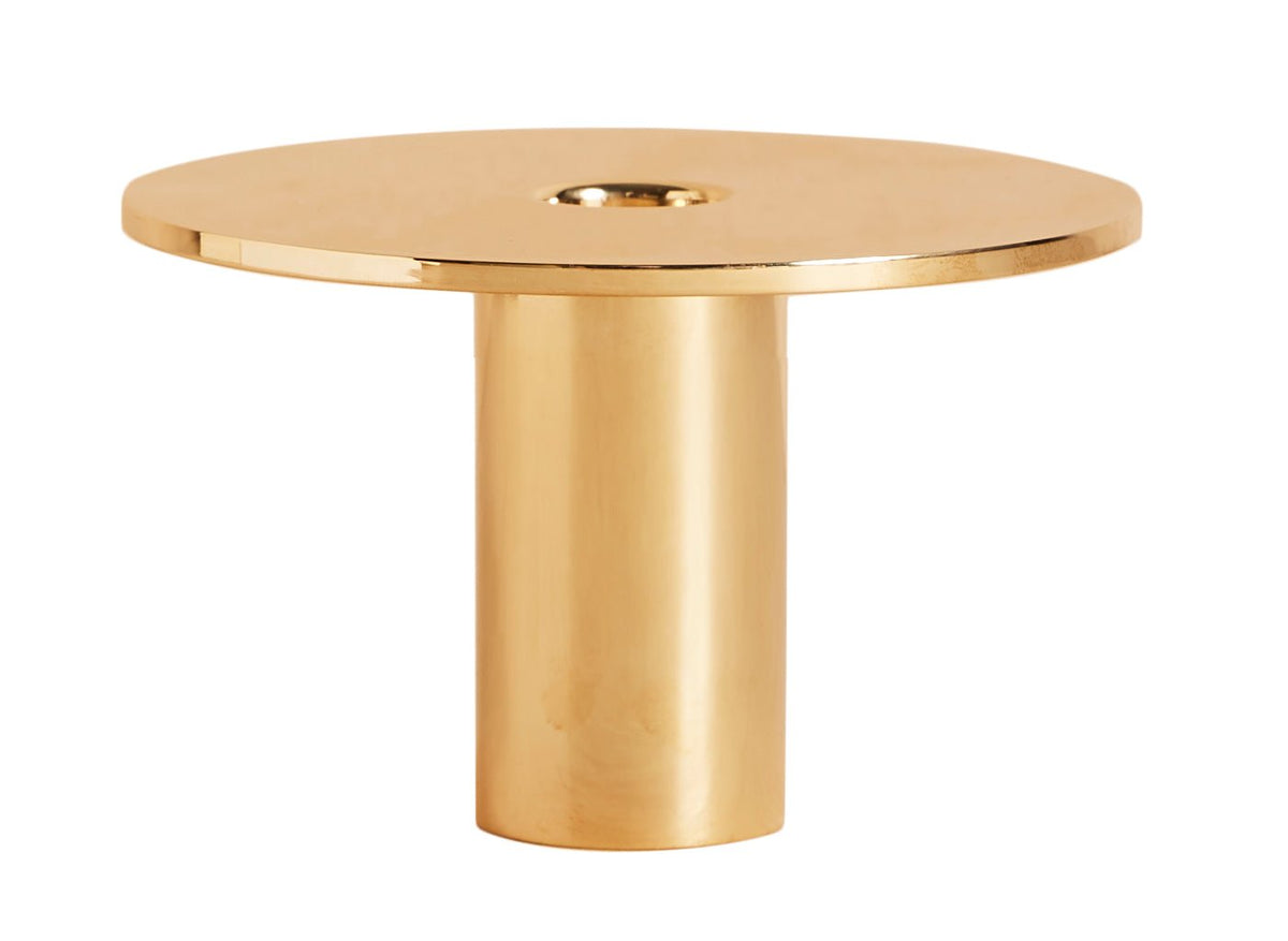 ECLIPSE brass candle holder