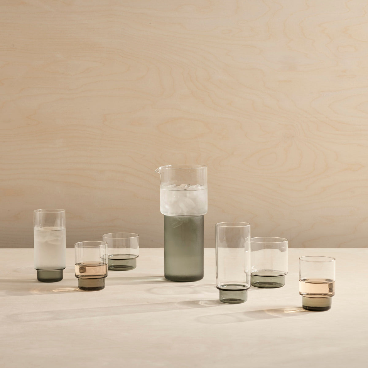 RYE Water Glass / Beer Glass SET OF 2